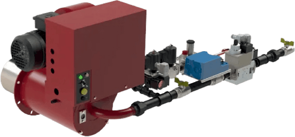 Industrial burner equipment